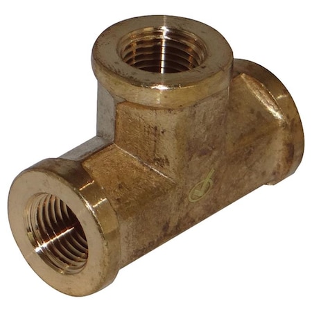 Homeplus+ ATC 3/8 in. FPT X 3/8 in. D FPT Brass Tee 6JC120910711032